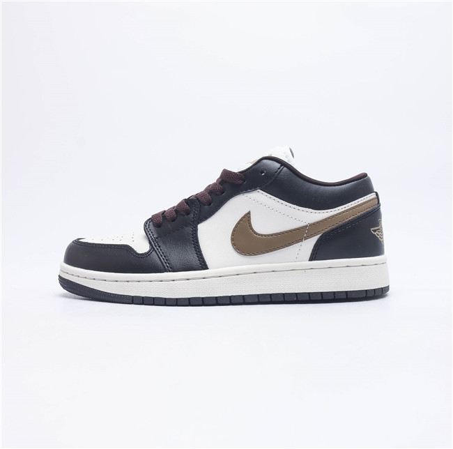 Women's Running Weapon Air Jordan 1 Navy/White Shoes 0313